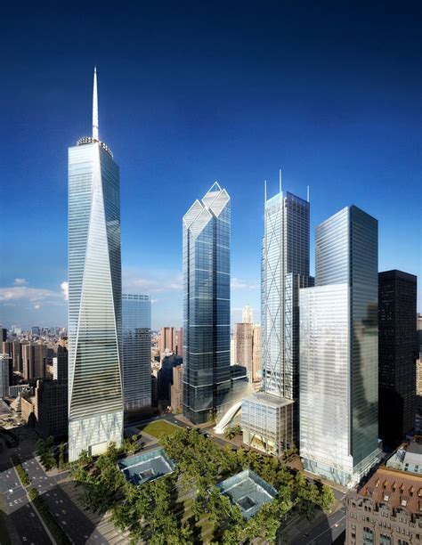 Ground Zero Surveying Progress At The World Trade Center