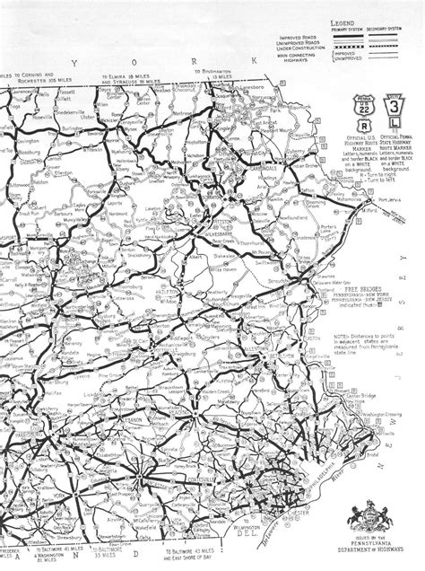 Eastern Pennsylvania Road Map Pennsylvania • Mappery
