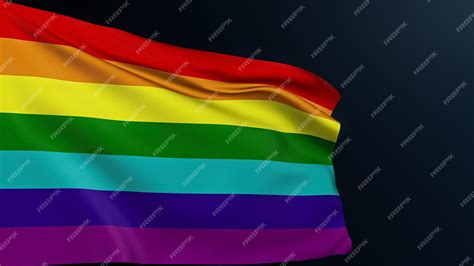 premium photo gay pride flag lgbt tolerance rainbow color symbol