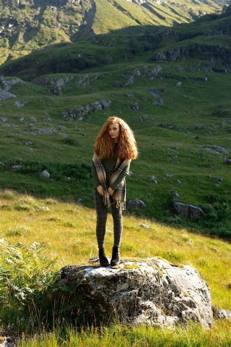 Scotland Roadtrip To Glencoe Scottish Culture Redhead Scottish Women