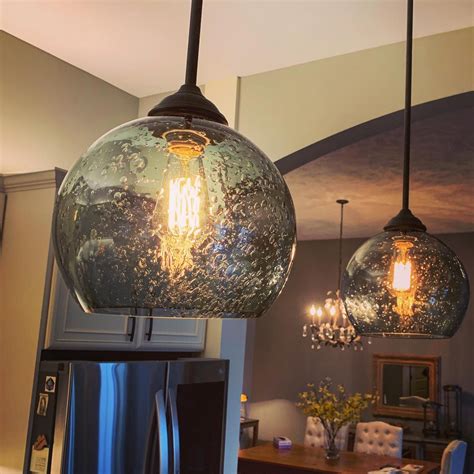 Clear Glass Pendant Lights For Kitchen Island Photos