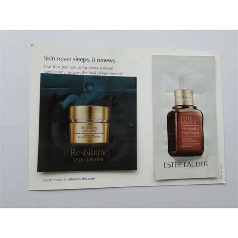 Estee Lauder Sample Card Set Beautykitshop