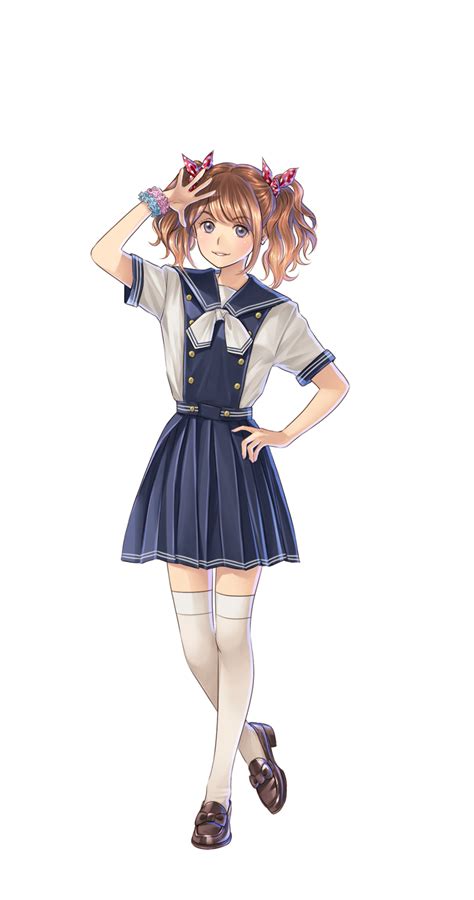 safebooru 1girl blue eyes blue sailor collar brown footwear full body highres kneehighs love r