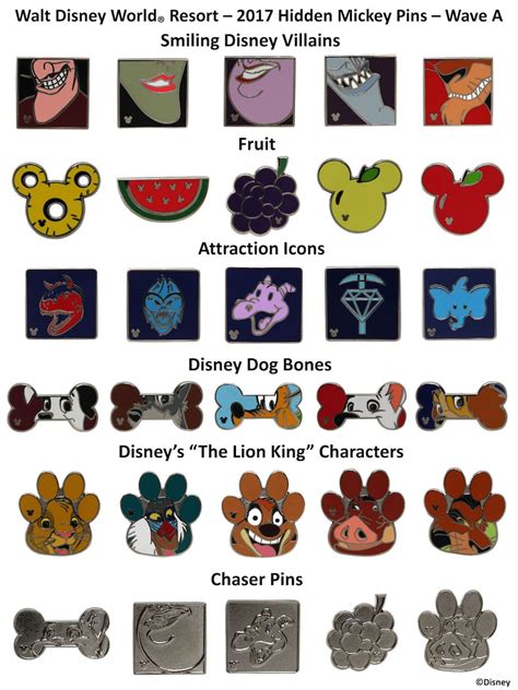 Collect And Trade New Hidden Mickey Pins At Disney Parks In 2017