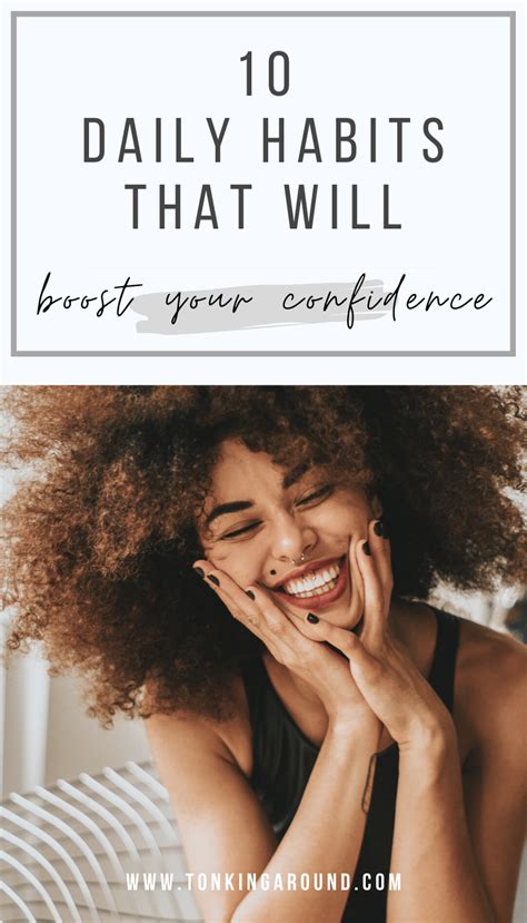 10 Daily Habits To Feel More Confident Confidence Habits Building Self Confidence