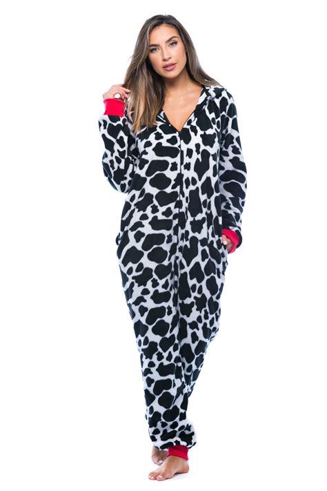 Just Love Adult Onesie With Animal Prints Pajamas Ebay