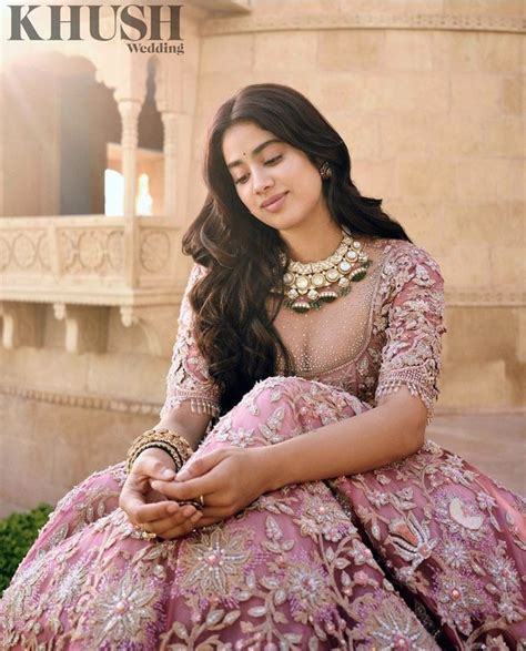 Janhvi Kapoor Looks Quintessentially Royal In Bridal Ensembles By Tarun