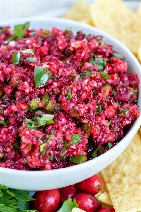 Fresh Cranberry Salsa Recipe Home Made Interest