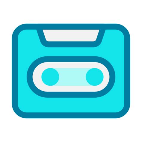 Tape Recorder Generic Blue Icon