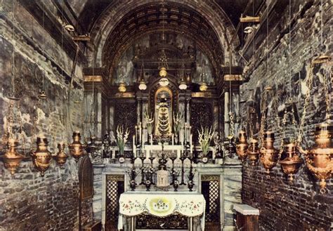 The Interior Of The Holy House Of Loreto Italy Sacred Places