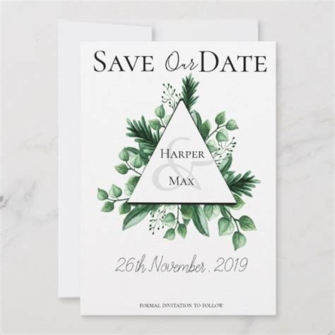 It's easy and fun, and it could save you a lot of money! Create your own Flat Save The Date Card | Zazzle.com | Wedding saving, Elegant wedding ...