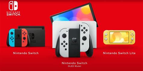 Every Nintendo Switch Model And How They Differ Game Rant