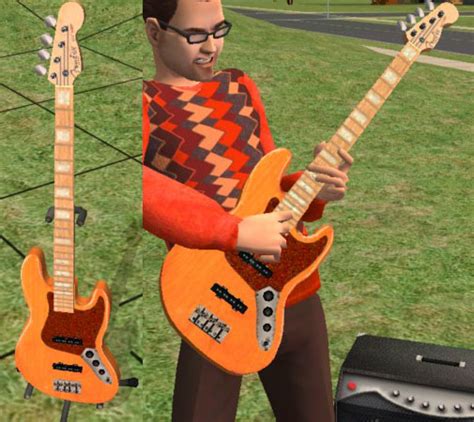 Mod The Sims Wcif Electric Bassguitar