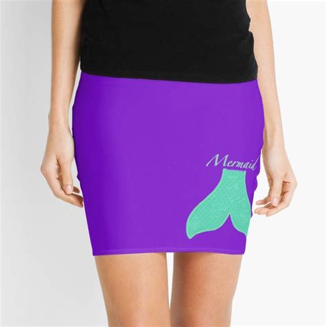 Mermaid Mini Skirt By Vulpress Skirts Mini Skirts Mermaid