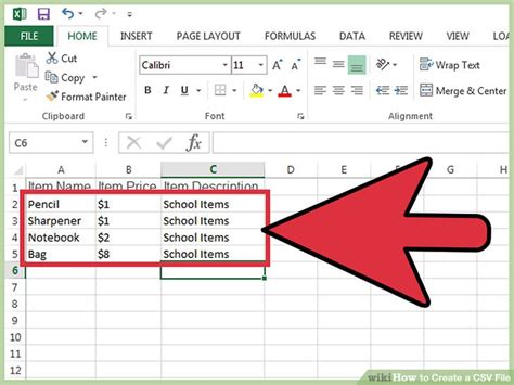 How To Create A Csv File 12 Steps With Pictures Wikihow