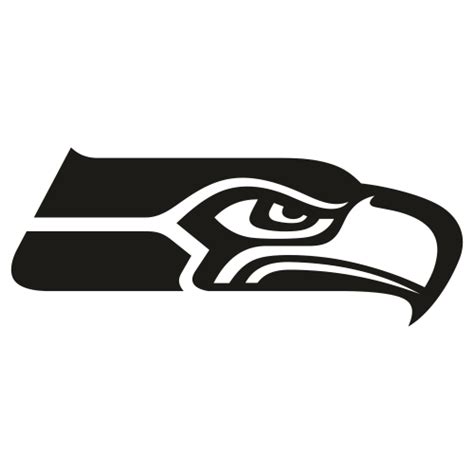 Seattle Seahawks Black Svg Seattle Seahawks Football Vector File