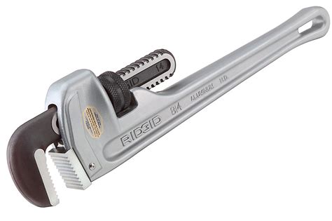 Ridgid 14 In Aluminum Pipe Wrench The Home Depot Canada