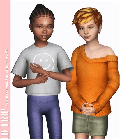 Sims 4 Children S Clothes Cc Pack Tutorial Pics
