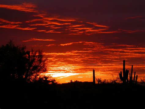 Arizona sun set..love! | Arizona sunset, Outdoor, Desert sunset