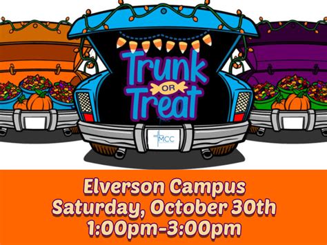 Trunk Or Treat Event At Elverson Campus October 30th Moving