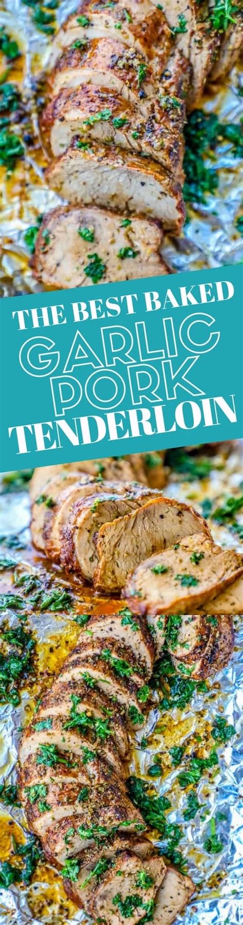 Put the pork tenderloins on a board and, using a sharp knife, carefully trim off as much excess fat and sinew bring to a simmer over a medium heat and cook for two minutes, stirring constantly and lifting the sticky juices from the bottom of the tin. The Best Baked Garlic Pork Tenderloin Recipe Ever ...