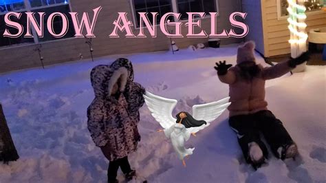 Making Snow Angels Youtube