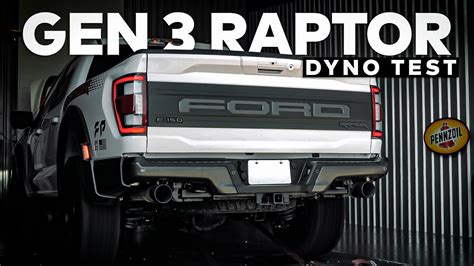 Ford Raptor Chassis Dyno Testing Bone Stock Youtube