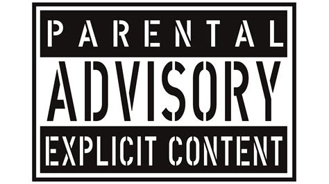 Parental Advisory Logo History Meaning Symbol Png