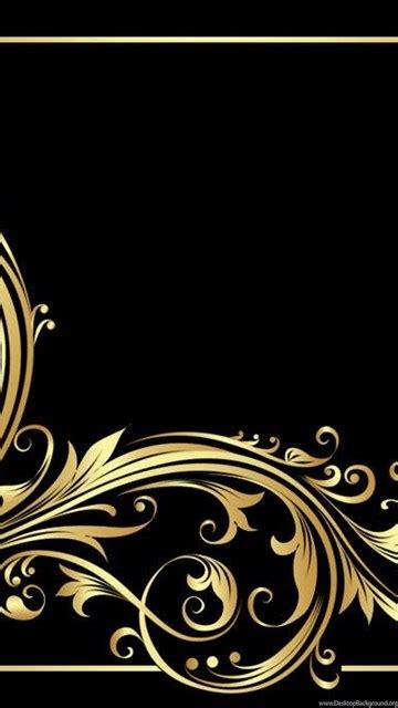 Black And Gold Wallpapers Designs Wallpapers High