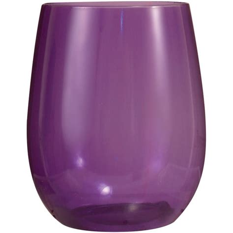 Vinello Stemless Wine Glass Oz Logo Drinkware And Barware