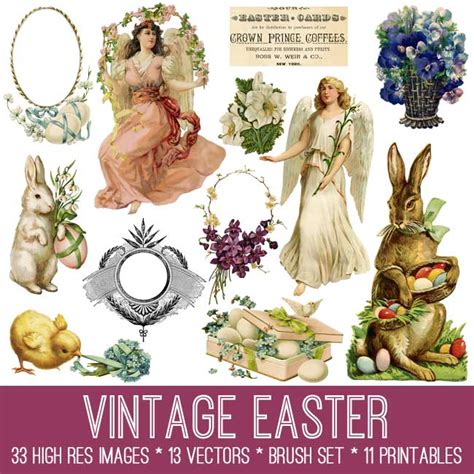 Vintage Pansy Easter Image Spring The Graphics Fairy