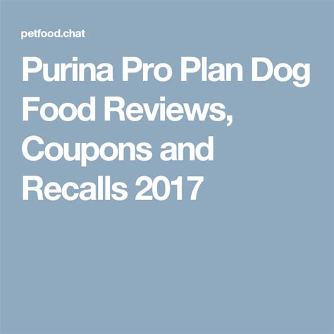 2 days ago beyond pet food coupons & special offers sign up to receive a $4 coupon for beyond® natural pet food * required field. Purina Pro Plan Dog Food Reviews, Coupons and Recalls 2017 ...