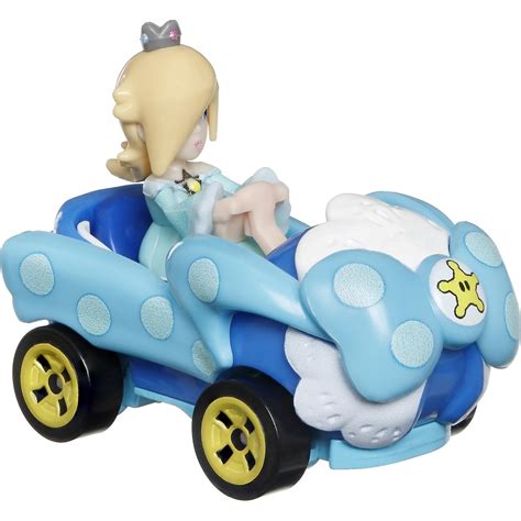Mattel Hot Wheels Mario Kart Cars Rosalina Birthday Girl Gbg25 Hdb32