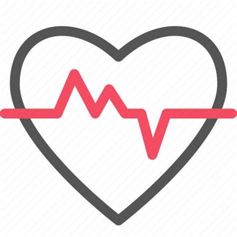 Cardiogram Health Healthcare Heart Medical Icon