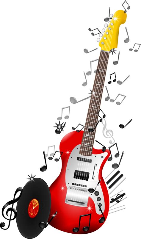 Download High Quality Music Notes Clipart Guitar Transparent Png Images