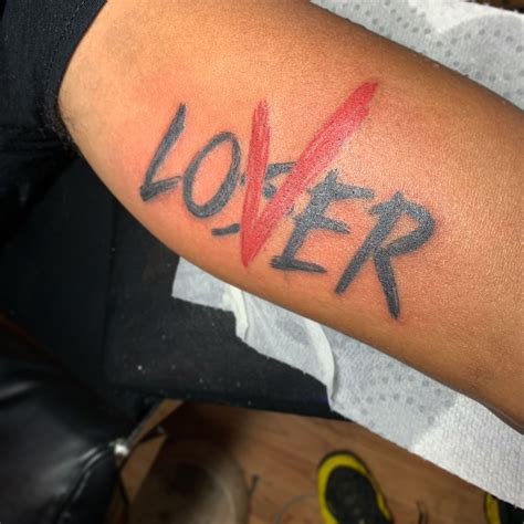 Details More Than 58 Lover Loser Tattoo Super Hot Ineteachers