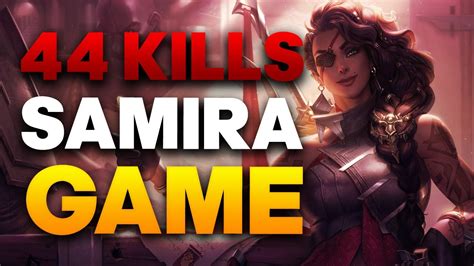 Grandmaster Samira ADC Gameplay THIS Is How You Play Samira League Of Legends YouTube