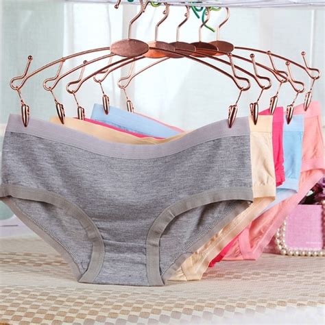 Hot New 1 Pc Women Candy Color Casual Underwear Bamboo Fiber Briefs