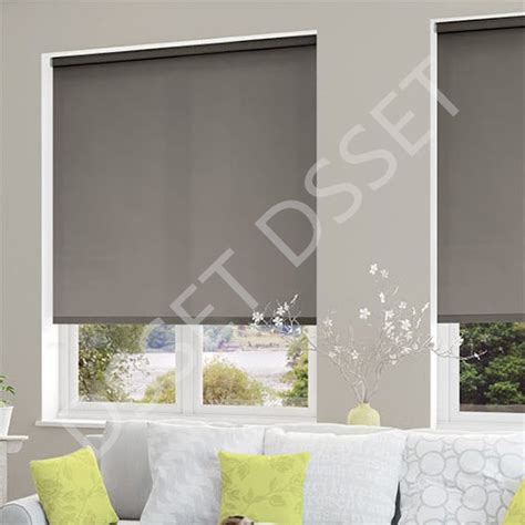 Cordless Shades 100 Blackout Slow Rise Spring Loaded Pull Down Roller