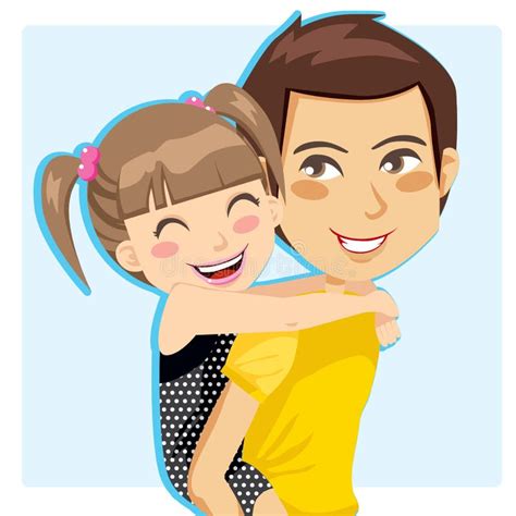 Daddy S Little Boy Stock Vector Illustration Of Affection 18747452
