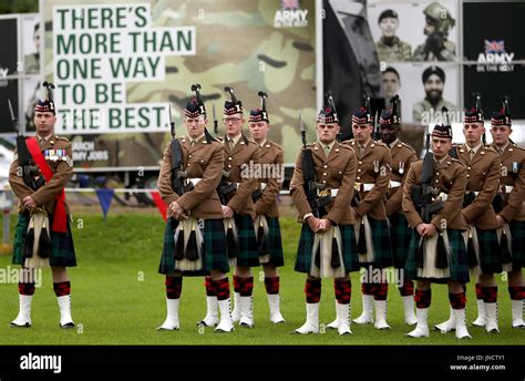 Royal Regiment Scotland Black Watch 3 Scots Hi Res Stock Photography