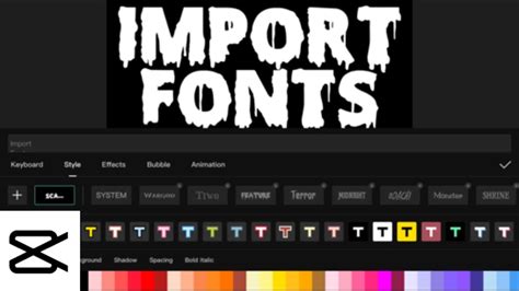 How To Add More Fonts In Capcut Youtube