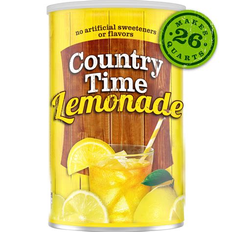 Country Time Lemonade Naturally Flavored Powdered Drink Mix 63 Oz