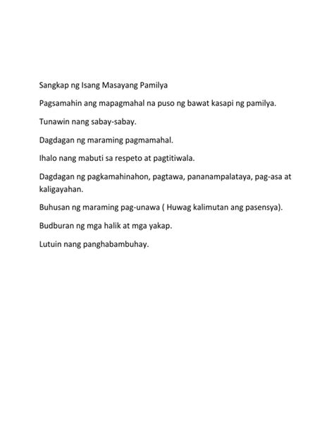 Maikling Kwento Tungkol Sa Pamilya Philippin News Collections