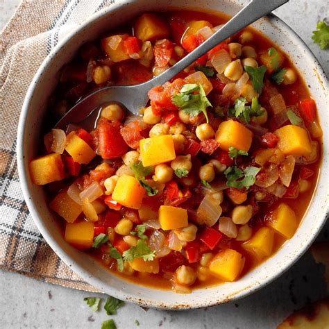 Easy Moroccan Chickpea Stew Recipe Taste Of Home