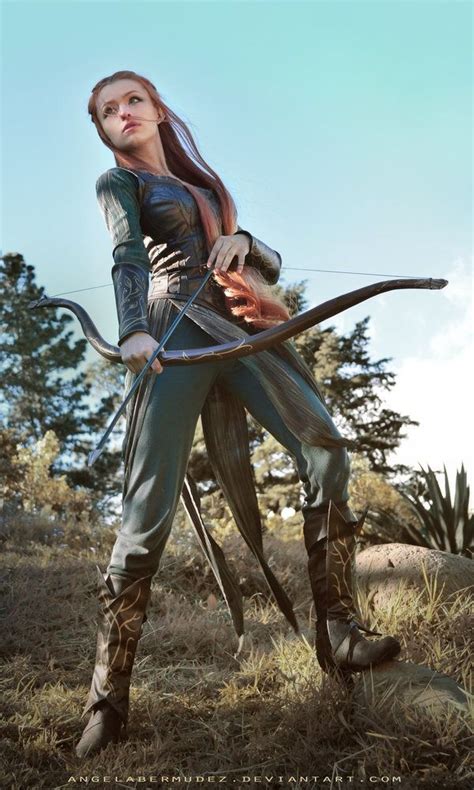 Nice Realistic Elf Cosplay Heroic Fantasy Fantasy Warrior Medieval