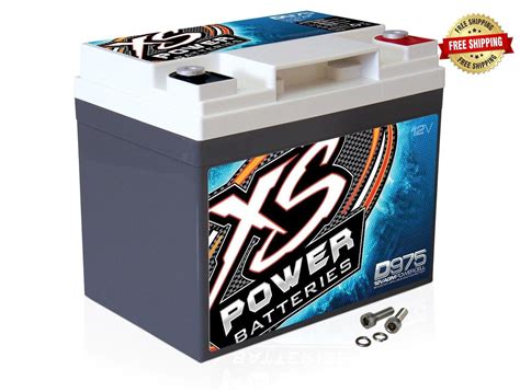 D975 Xs Power 12vdc Agm Car Audio Battery 2100a 35ah Group U1r G2