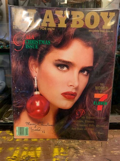 Playboy Magazine Dec Brooke Shields Women Of Eleven Boardwalk Vintage