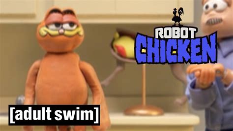 The Best Of Garfield Robot Chicken Adult Swim Youtube
