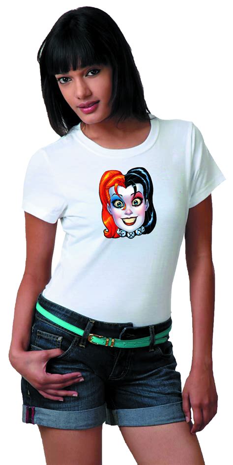 Sep151995 Harley Quinn Mask By Conner Womens T S Lg Previews World